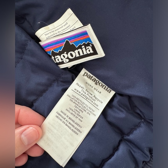 Patagonia Size 4T Navy Jacket - Picture 4 of 8